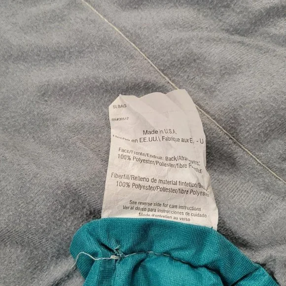 Vintage 90s Warner Bros Looney Tunes Sleeping Bag 1993 Bugs Taz Daffy Yosemite - Picture 15 of 15